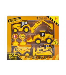 Ehitusautode komplekt 6 osa