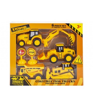 Ehitusautode komplekt 6 osa