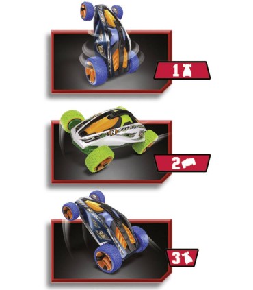 NIKKO puldiauto Psycho Gyro, roheline