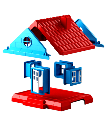 Gerardou0027s Toys Secret Sand modelleerimisliiv Maja, 9 osa 750 g