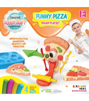 Gerardou0027s Toys voolimiskomplekt Pitsa Dough Craft 5 osa