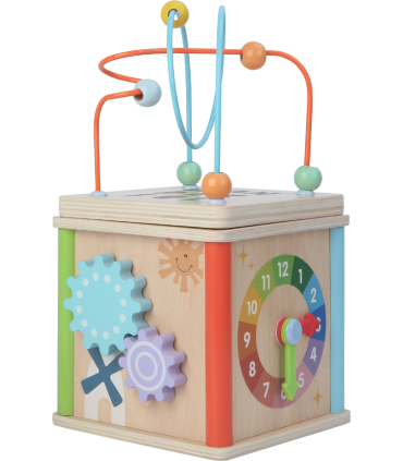 Gerardou0027s Toys puidust motoorikakeskus