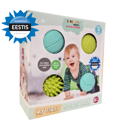 Gerardou0027s Toys beebi spordipallid 4 tk