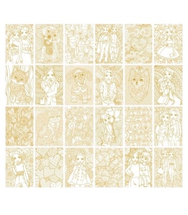 Besties värviraamat Luxury 24 lehte