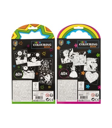 Grafix Värviraamat koos vildikatega