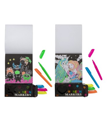 Grafix Värviraamat koos vildikatega