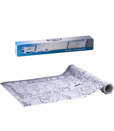 Gerardou0027s Toys kleebitav värvimispaber rullis Jolly Rolly, Justice League