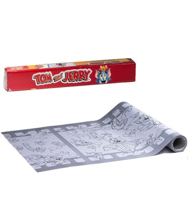 Gerardou0027s Toys kleebitav värvimispaber rullis Jolly Rolly, Tom ja Jerry
