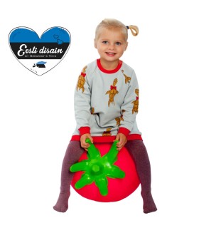 Gerardou0027s Toys Hüppepall Jumpy Fruits - Vaarikas, roosa