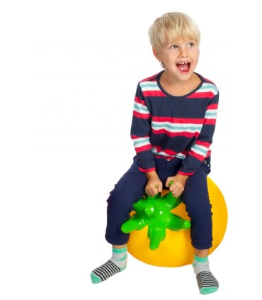 Gerardou0027s Toys Hüppepall Jumpy Fruits - Murakas, kollane