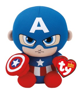 TY pehme mänguasi CAPTAIN AMERICA 15 cm