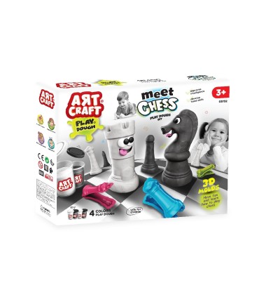 Art Craft Play Dough malelaud koos vormidega
