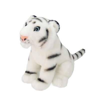 Wild Planet pehme mänguasi tiiger, valge