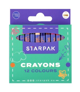 Starpak rasvakriidid 12 värvi