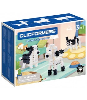 Clicformers konstruktor Armastavad sõbrad 3in1, 79 osa