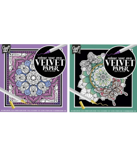 Grafix velvetpaber värvimiseks