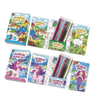 Grafix värviraamat pliiatsitega