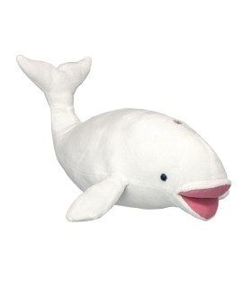 Wild Planet pehme mänguasi valge vaal 40 cm
