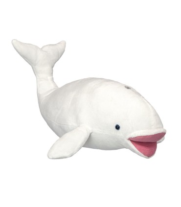 Wild Planet pehme mänguasi valge vaal 40 cm