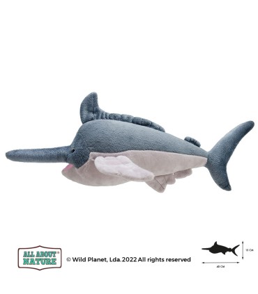 Wild Planet pehme mänguasi, mõõkkala 40 cm