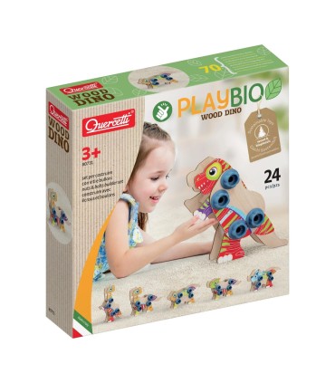 Quercetti Dino Wood puidust mäng