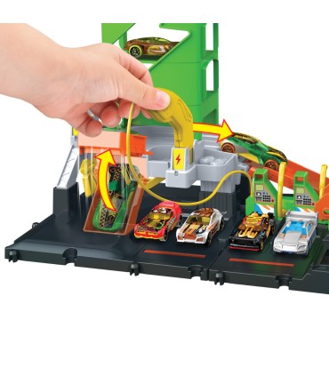 Hot Wheels® City elektriautode laadimisjaam