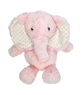 Pehme mänguasi elevant, roosa 37 cm