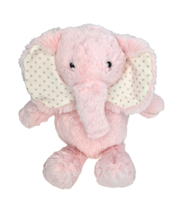 Pehme mänguasi elevant, roosa 37 cm