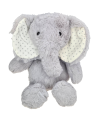 Pehme mänguasi elevant, hõbedane 37 cm