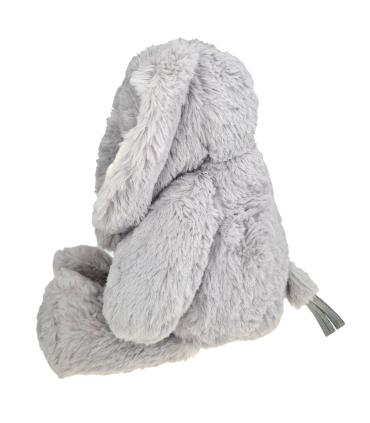 Pehme mänguasi elevant, hõbedane 37 cm