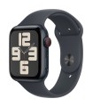 Apple Watch SE GPS + Cellular 44mm Midnight Aluminium Case with Midnight Sport Band - S/M