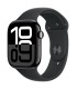 Apple Watch 10 GPS+LTE 46mm, must silikoonrihm- S/M