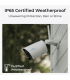 Reolink | Battery Wi-Fi Security Camera with Solar Panel, 3W | Argus Series B320 | Bullet | 3 MP | Fixed lens | IP65 | H.264 | M
