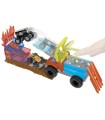 Hot Wheels Monster Truck Arena päästekomplekt värvimuutvate autodega