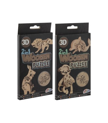 Grafix 3D puidust pusle 10 cm