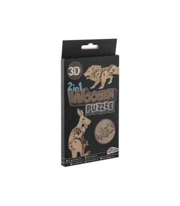 Grafix 3D puidust pusle 10 cm