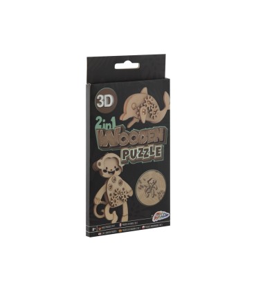 Grafix 3D puidust pusle 10 cm