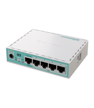 MikroTik | RouterBOARD hEX | E50UG | 10/100/1000 Mbit/s | Ethernet LAN (RJ-45) ports 5 | Mesh Support No | MU-MiMO No | No mobil