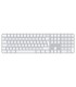 Apple Magic Keyboard with Touch ID and Numeric Keypad for Mac models with Apple silicon - Russian - White Keys