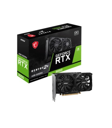 MSI NVIDIA GeForce RTX 3050 6GB GDDR6 RTX3050VEN2XE6G