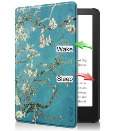 Tech-Protect kaitseümbris SmartCase Kindle Paperwhite 6/Colorsoft/Signature Edition, sakura