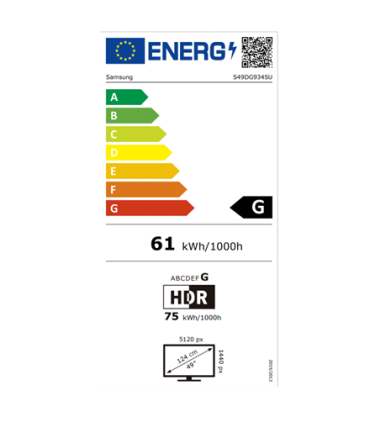 Samsung LS49DG934SUXEN Odyssey G9 G93SD 49"