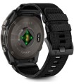 Tech-Protect kellarihm Nylon Classic Garmin fenix 5X/5X Plus/6X/6X Pro/7X/8 51mm, must