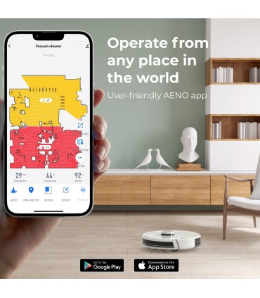 AENO RC0002S valge robottolmuimeja