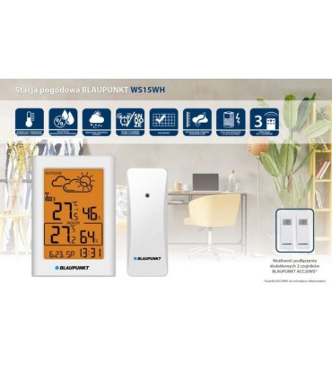 Blaupunkt WS15WH termomeeter- ilmajaam