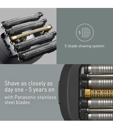 Panasonic ES-PV3B-K803 peopesasuurune pardel, must