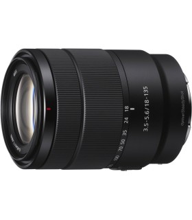 Sony E 18-135mm f/3.5-5.6 OSS objektiiv, must