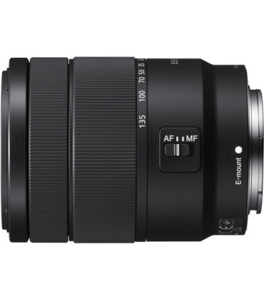 Sony E 18-135mm f/3.5-5.6 OSS objektiiv, must