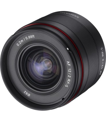 Samyang AF 12mm f/2.0 RF-S objektiiv Canonile
