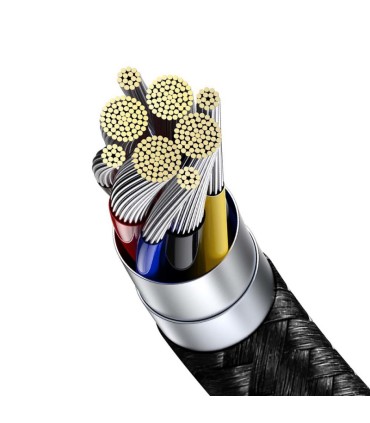 Baseus kaabel USB C - USB-C 100W LED toitekuva, 1m